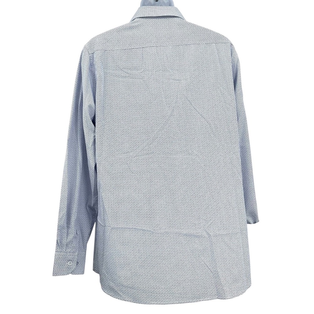 TOM BAINE Slim Fit Performance Collection Light Blue Shirt Men's XL 17/17.5 - Picture 3 of 9